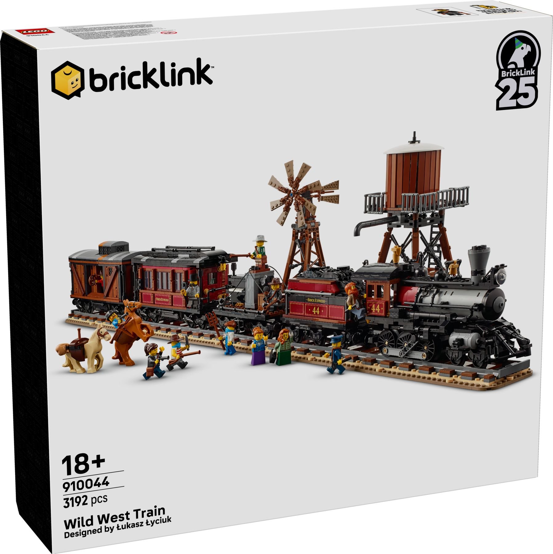 LEGO Bricklink 910044 Zug im Wilden Westen LEGO Bricklink 910044 Zug im Wilden Westen
